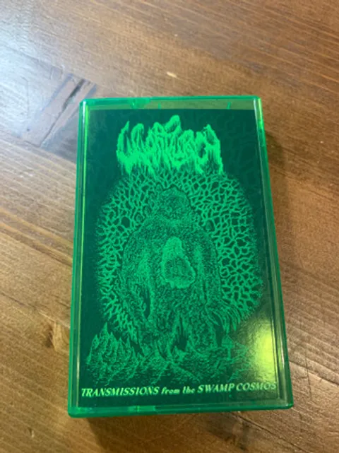 WHARFLURCH Transmission From The Swamp Cosmos CASSETTE TAPE Death Metal (Transparent Green Cassette)