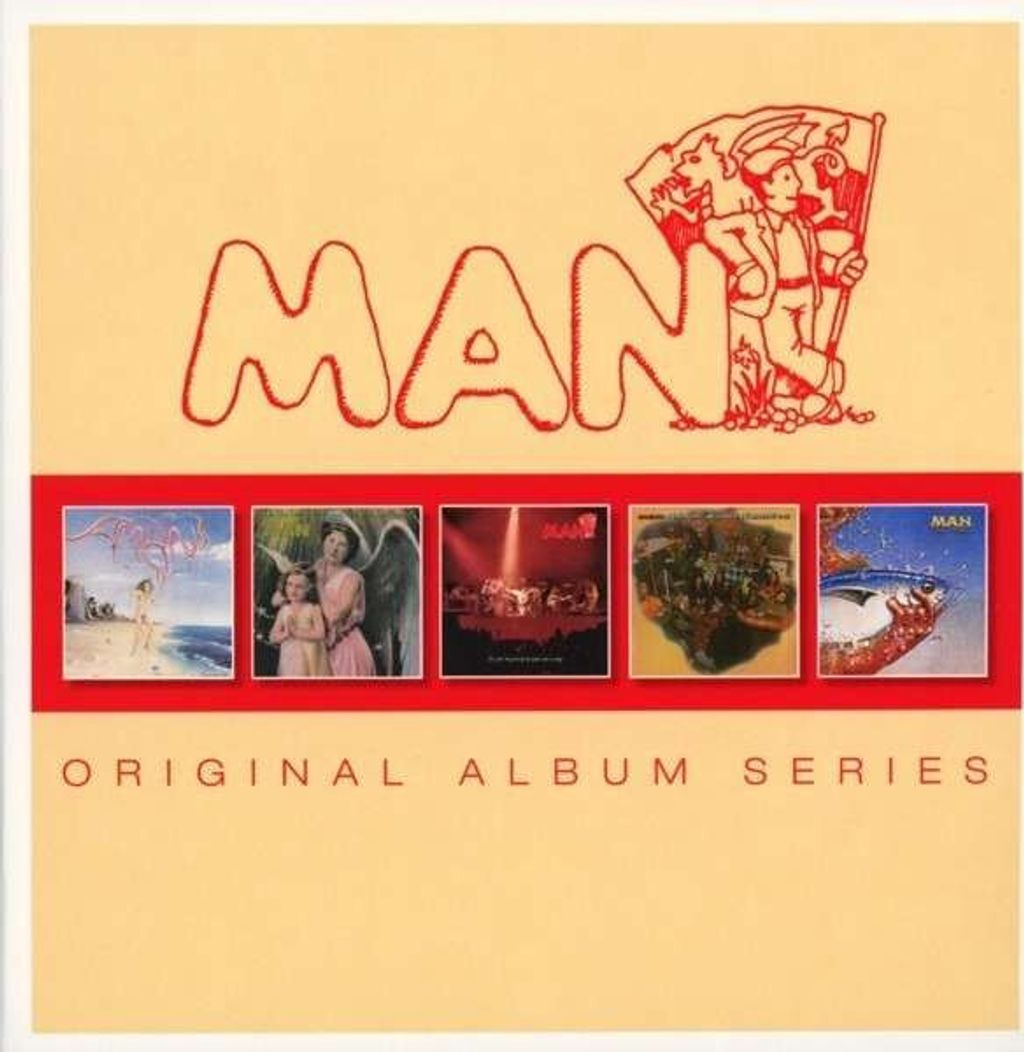 MAN – Original Album Series 5CD Blues Rock, Psychedelic Rock, Prog Rock