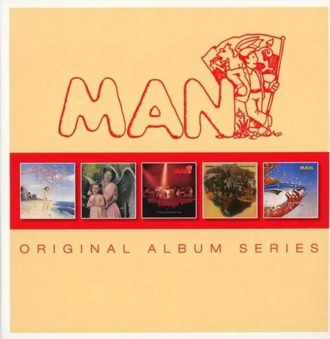 MAN – Original Album Series 5CD Blues Rock, Psychedelic Rock, Prog Rock