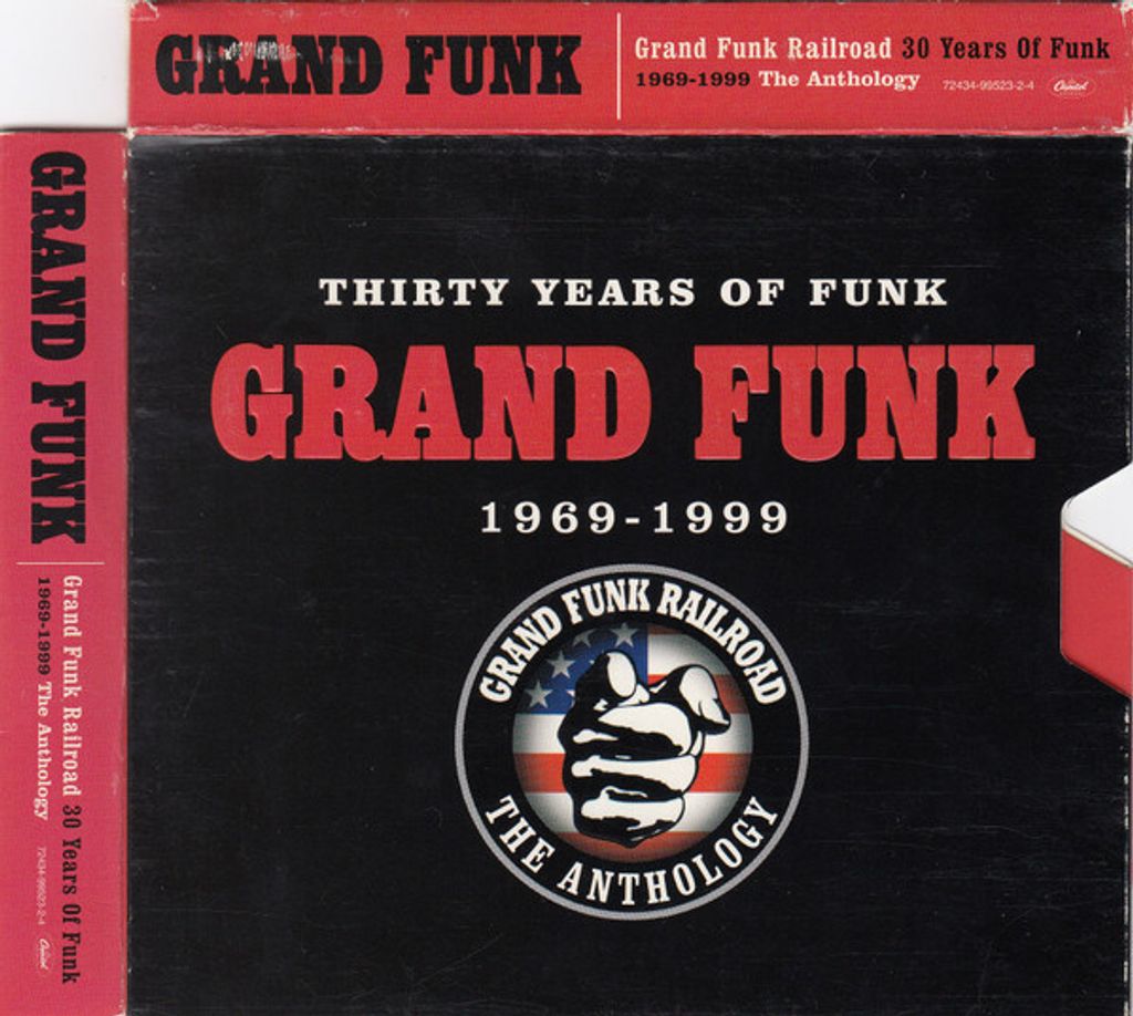 GRAND FUNK RAILROAD Thirty Years Of Funk 1969-1999 The Anthology 3CD