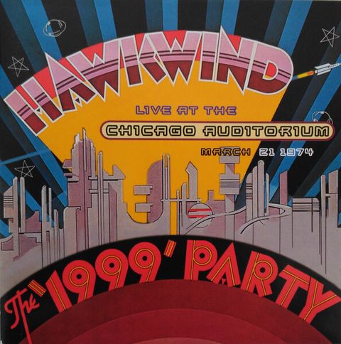 HAWKWIND The '1999' Party (Live At The Chicago Auditorium March 21 1974) 2CD Space Rock