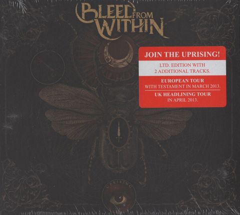 BLEED FROM WITHIN Uprising CD Limited Edition, Digipak