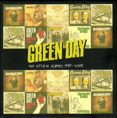 GREEN DAY The Studio Albums 1990-2009
