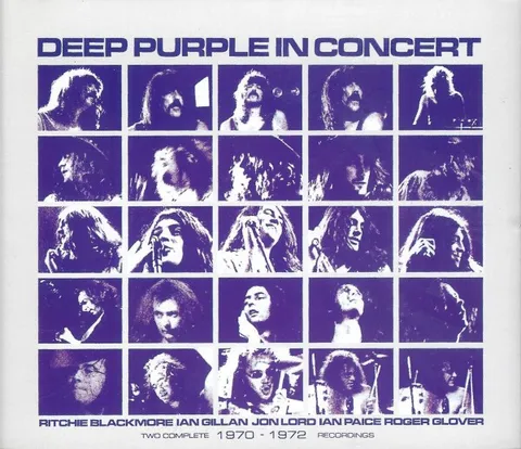DEEP PURPLE In Concert 2CD fat jewel case