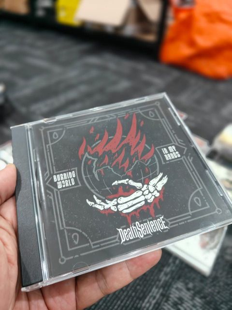 DEATH SENTENCE Burning World In My Hands CD Metalcore