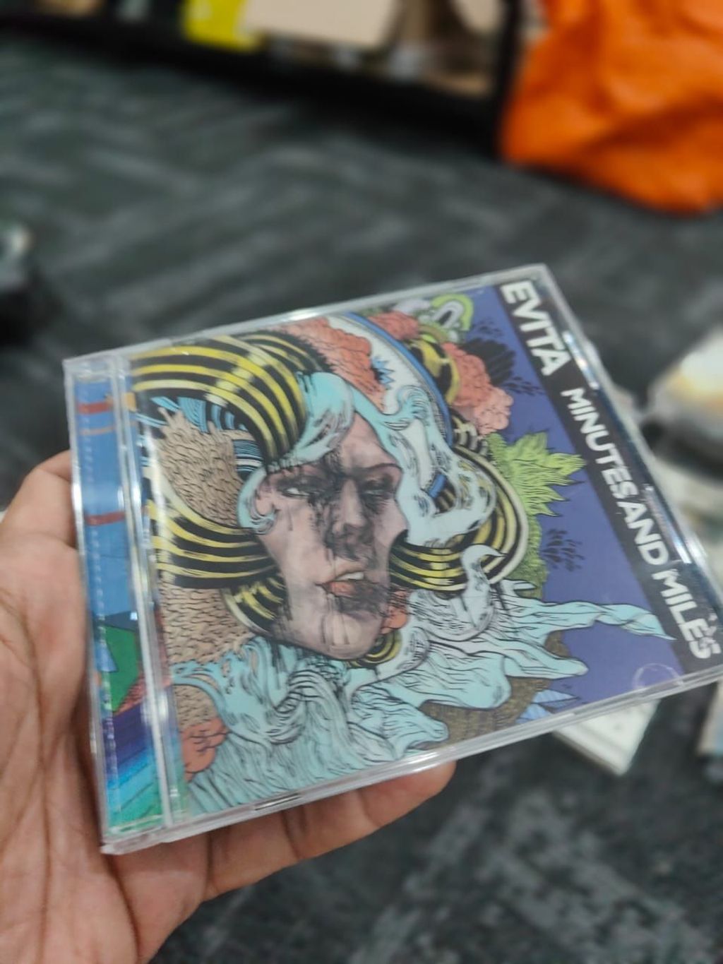 EVITA Minutes And Miles CD Hardcore, Prog Rock