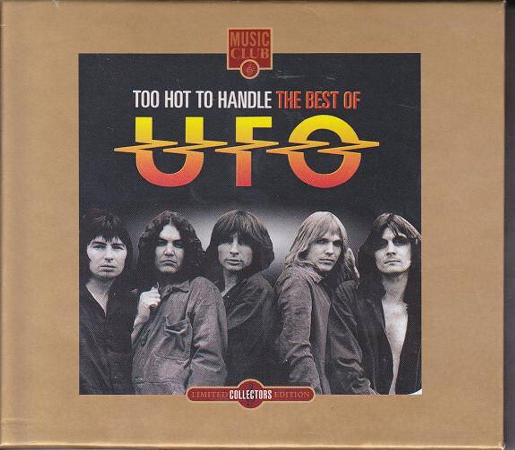UFO Too Hot to Handle The Best of UFO CD Gold Disc