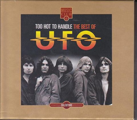 UFO Too Hot to Handle The Best of UFO CD Gold Disc
