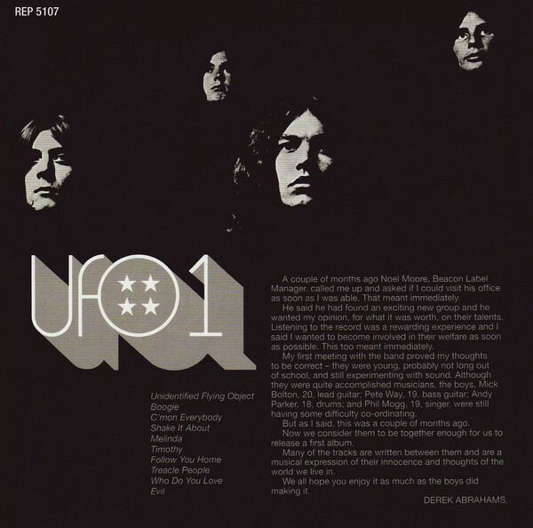 Used) UFO Ufo 1 CD (Reissue, Repress) – Rock At Large