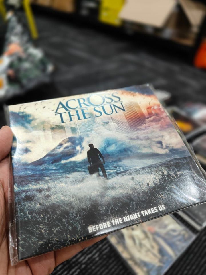 across the sun before