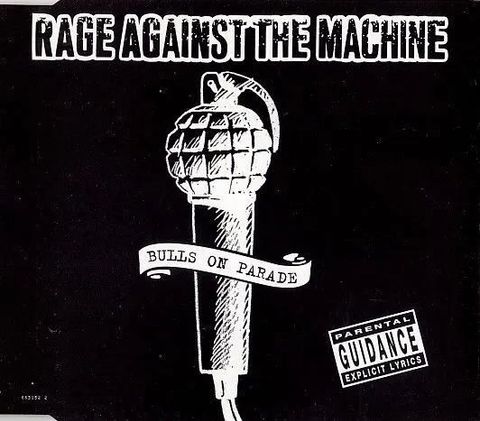RAGE AGAINST THE MACHINE Bulls On Parade CD Single