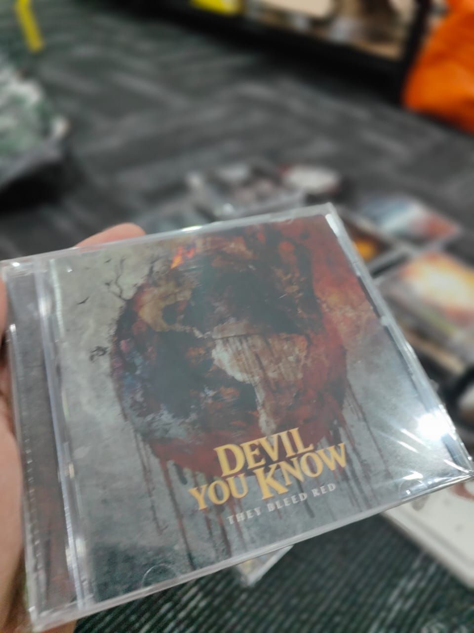 Used) DEVIL YOU KNOW They Bleed Red CD Heavy Metal, Metalcore