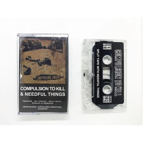 COMPULSION TO KILL NEEDFUL THINGS Cassette Tape