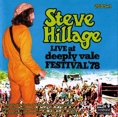 STEVE HILLAGE Live At Deeply Vale Festival '78 2CD