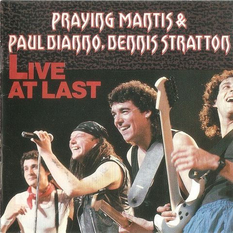 PRAYING MANTIS & PAUL DI'ANNO, DENNIS STRATTON Live At Last CD