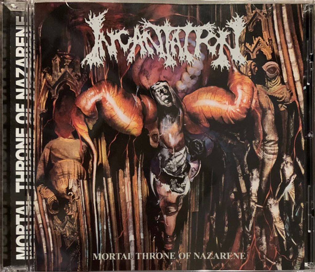 Incantation Mortal Throne Of Nazarene CD