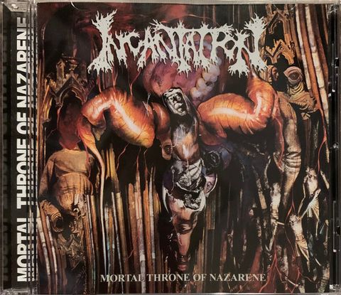 Incantation Mortal Throne Of Nazarene CD