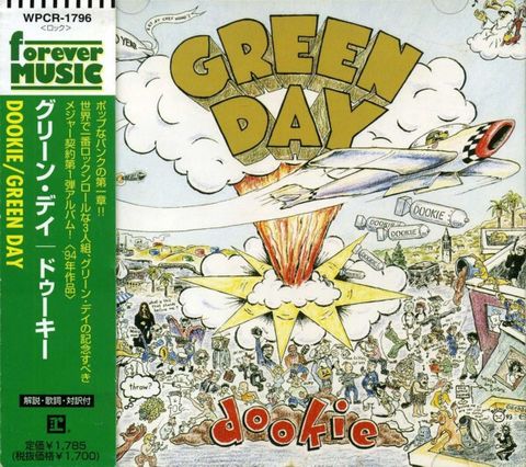 GREEN DAY Dookie (JAPAN PRESS with OBI) CD