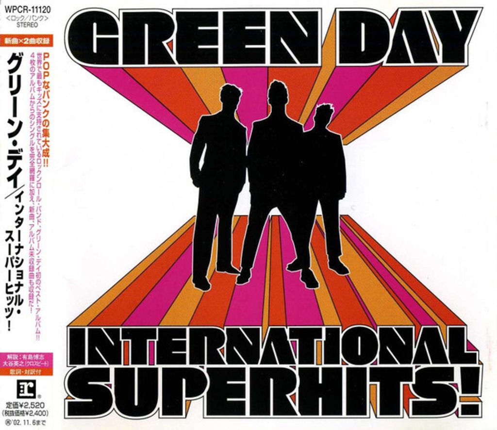 GREEN DAY International Superhits CD (Japan press with OBI)