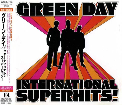GREEN DAY International Superhits CD (Japan press with OBI)