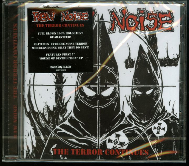 RAW NOISE The Terror Continues CD
