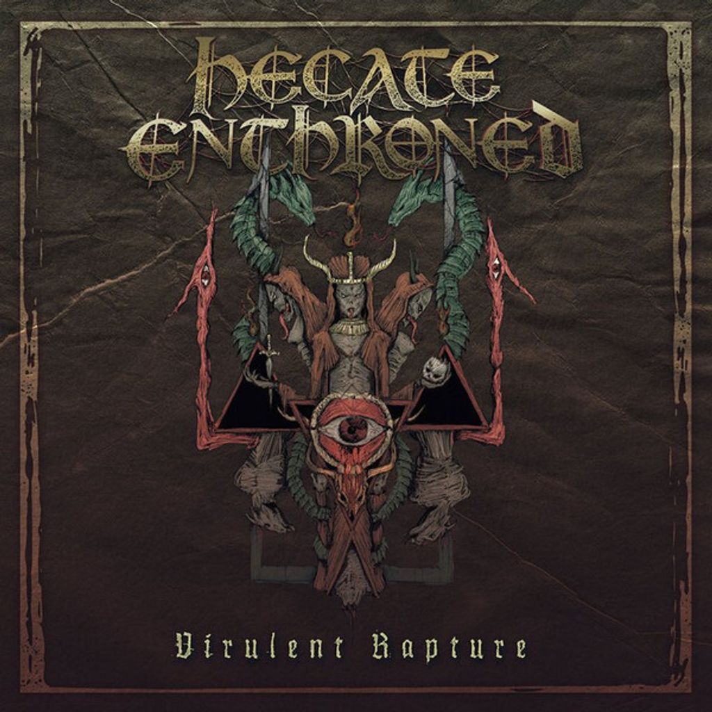 HECATE ENTHRONED Virulent Rapture CD 2020 Reissue, Digipak