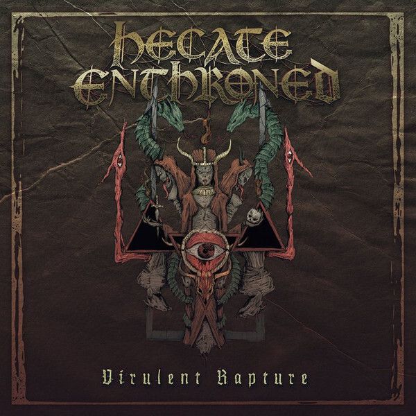 HECATE ENTHRONED Virulent Rapture CD 2020 Reissue, Digipak