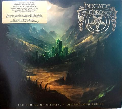 HECATE ENTHRONED The Corpse Of A Titan, A Lament Long Buried CD