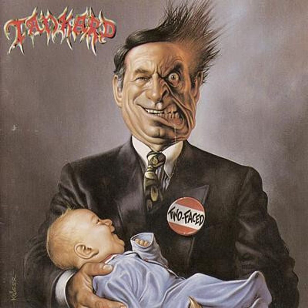 TANKARD Two-Faced CD Remastered, Reissue