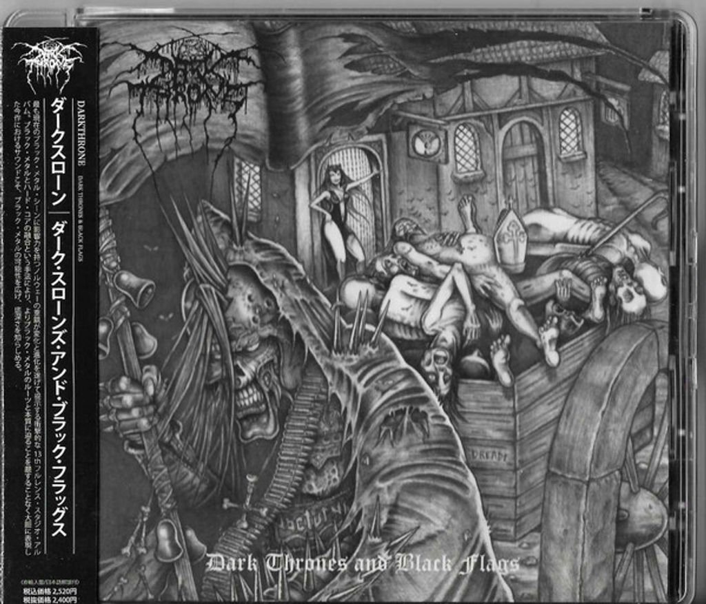 DARKTHRONE Dark Thrones and Black Flags CD (Japan press with OBI)