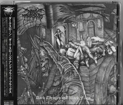 DARKTHRONE Dark Thrones and Black Flags CD (Japan press with OBI)