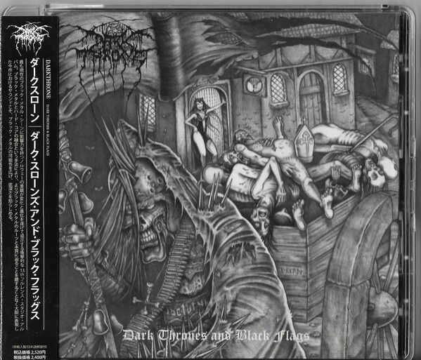 DARKTHRONE Dark Thrones and Black Flags CD (Japan press with OBI)
