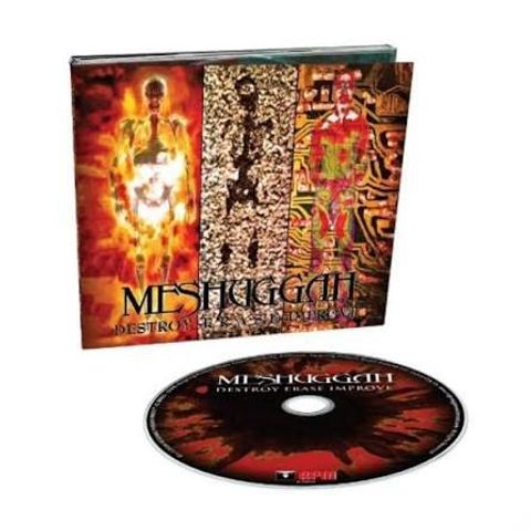 MESHUGGAH Destroy Erase Improve CD (2026 Reissue, Remastered, Digipak)