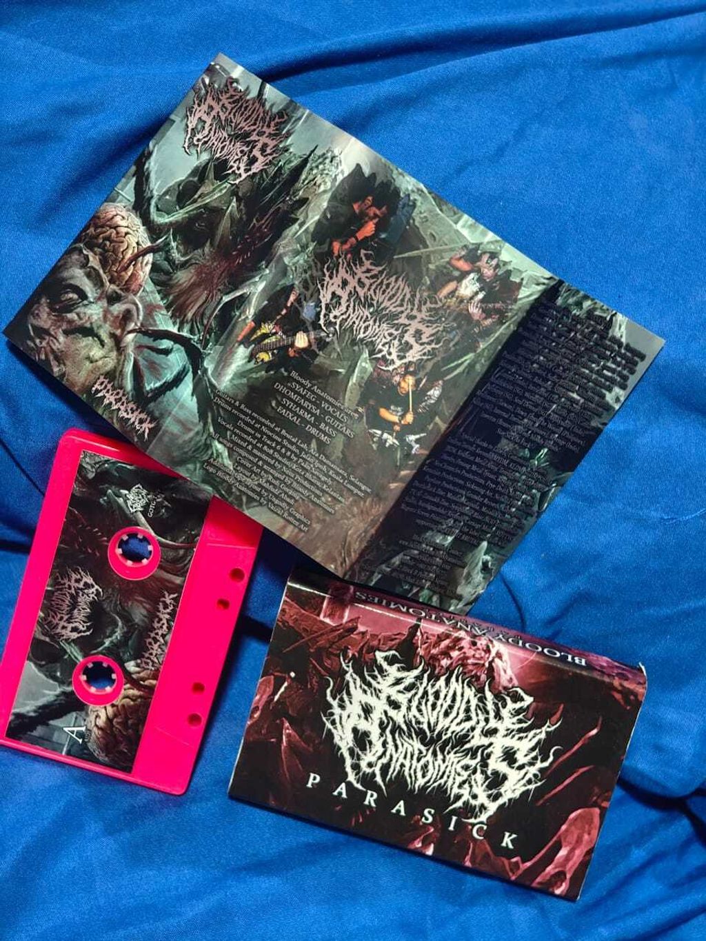 BLOODY ANATOMIES Parasick CASSETTE TAPE6