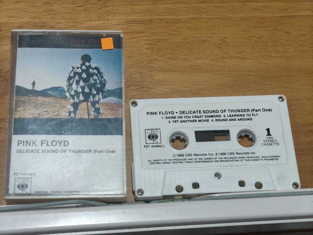 PINK FLOYD Delicate Sound Of Thunder (Part One) CASSETTE TAPE