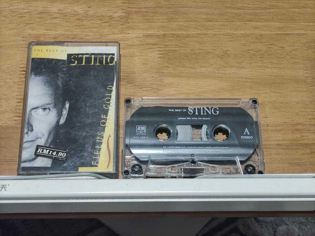 STING Fields of Gold CASSETTE TAPE