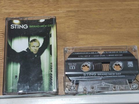 STING Brand New Day CASSETTE TAPE