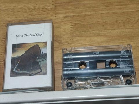 STING The Soul Cages CASSETTE TAPE