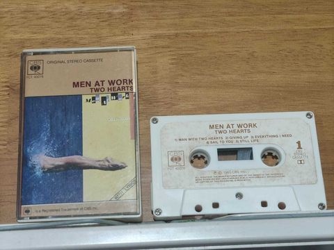 MEN AT WORK Two Hearts CASSETTE TAPE
