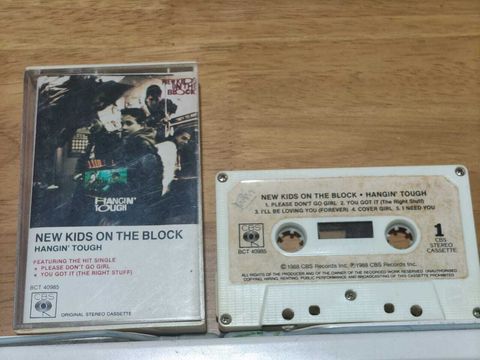 NEW KIDS ON THE BLOCK Hangin' Tough CASSETTE TAPE
