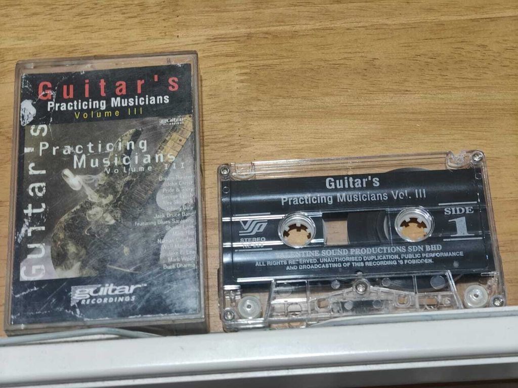 VARIOUS Guitar's Practicing Musicians Volume III CASSETTE TAPE