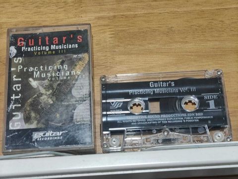 VARIOUS Guitar's Practicing Musicians Volume III CASSETTE TAPE