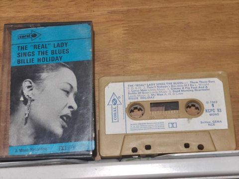 BILLIE HOLIDAY The Real Lady Sings The Blues CASSETTE TAPE