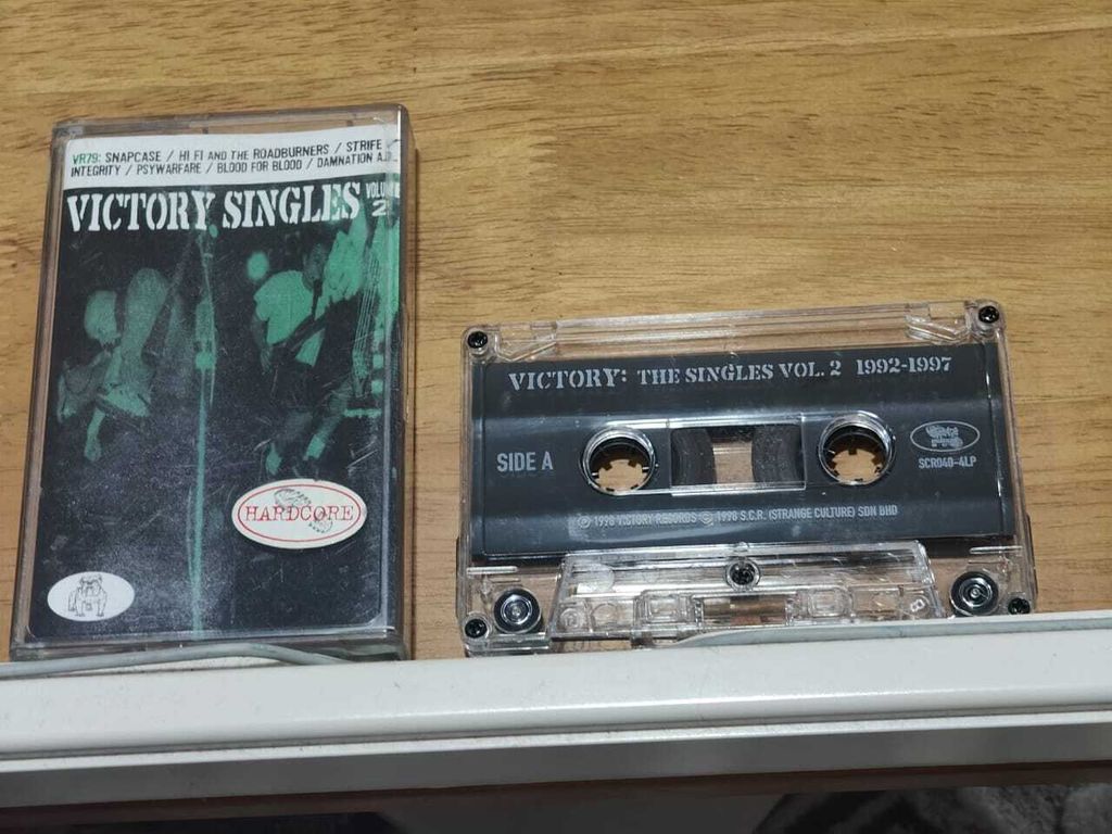 Various VICTORY SINGLES Volume 2 CASSETTE TAPE