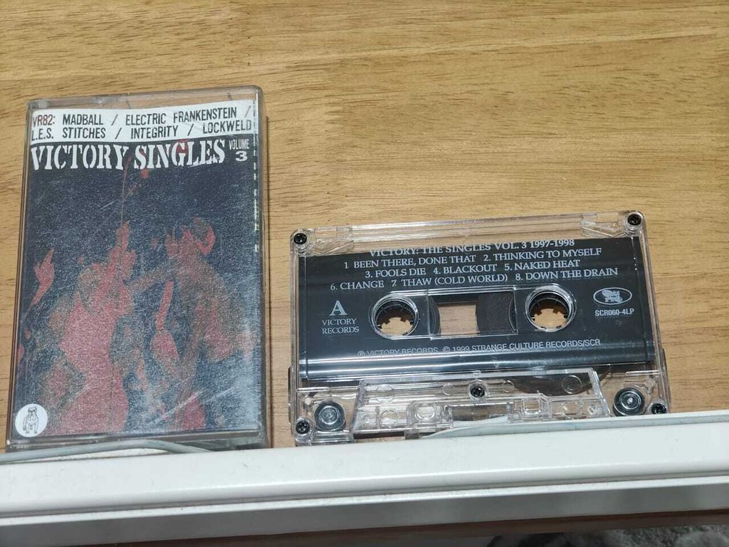 Various VICTORY SINGLES Volume 3 CASSETTE TAPE