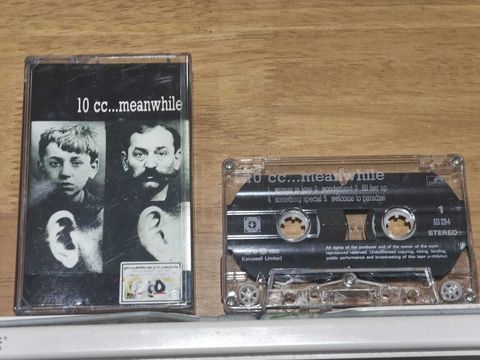 10CC ...meanwhile CASSETTE TAPE