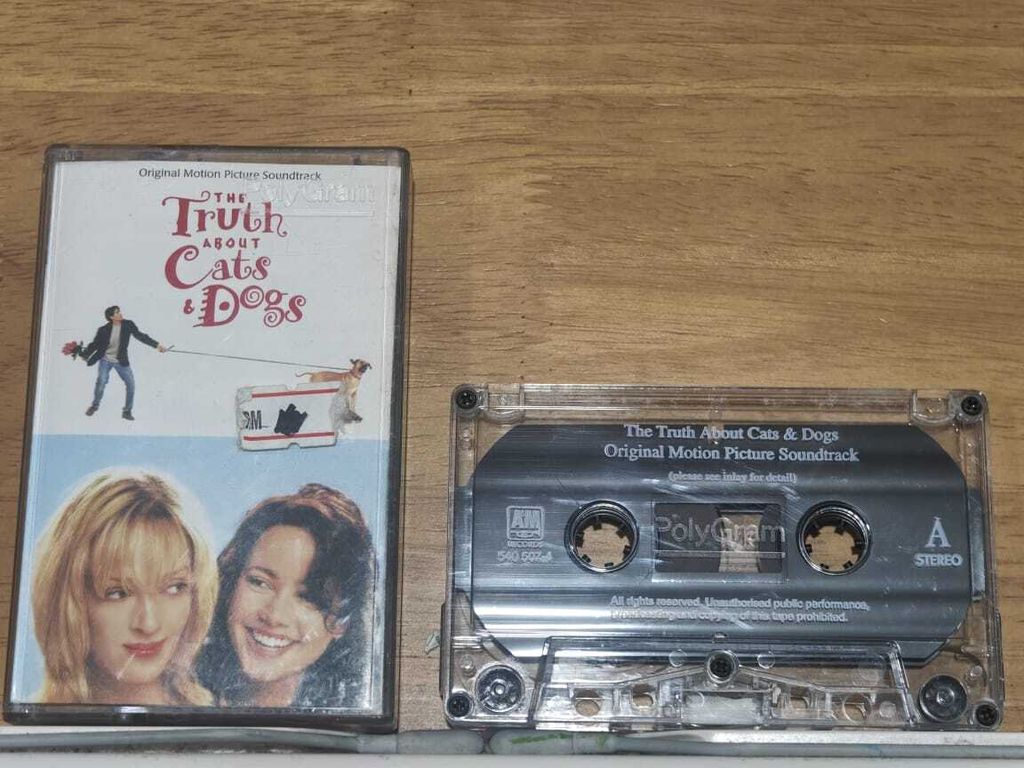 OST The Truth About Cats & Dogs CASSETTE TAPE