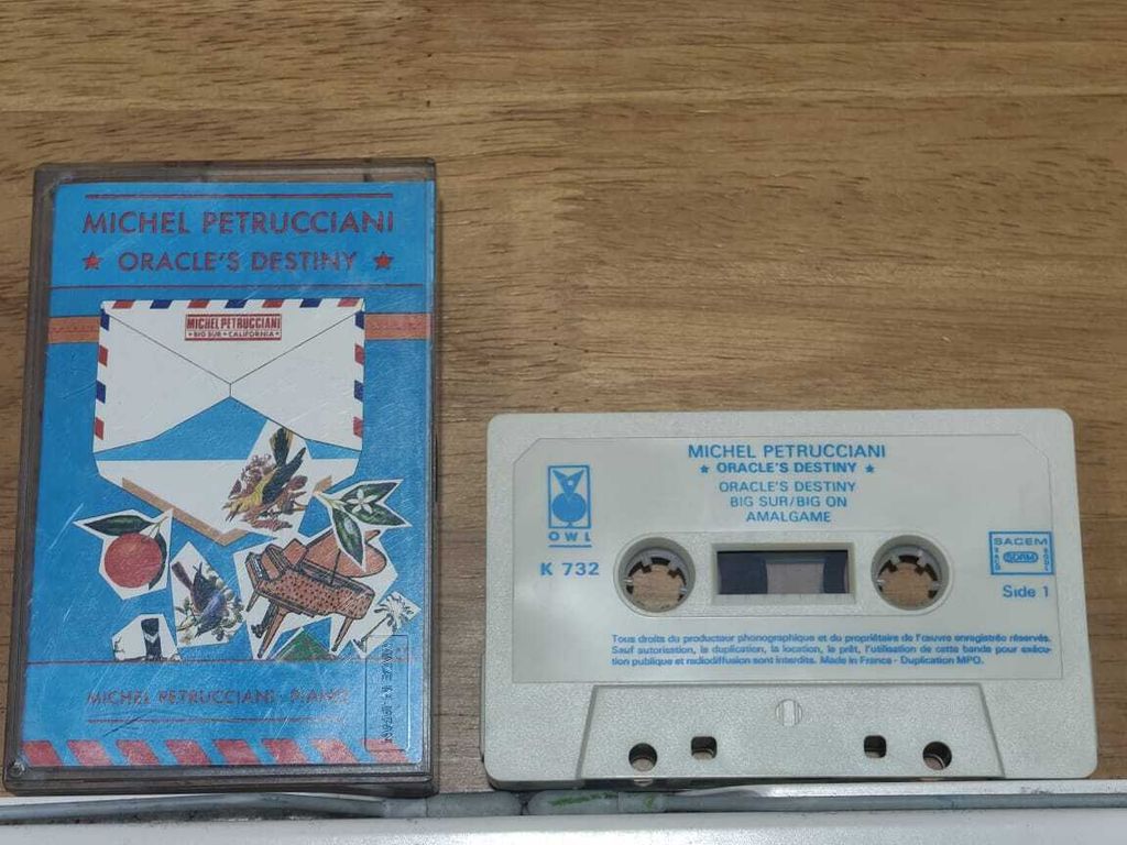 MICHEL PETRUCCIANI Oracle's Destiny CASSETTE TAPE