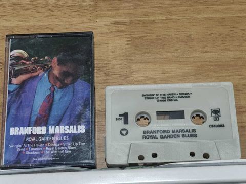 BRANFORD MARSALIS Royal Garden Blues CASSETTE TAPE