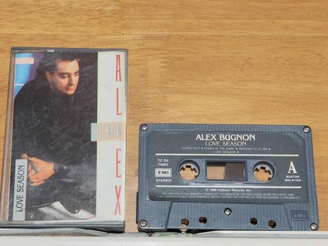ALEX BUGNON Love Season CASSETTE TAPE